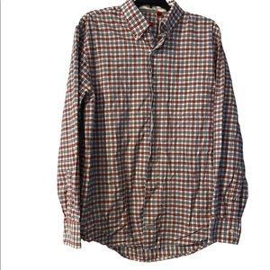 Men’s medium IZOD long sleeve shirt. Plaid.